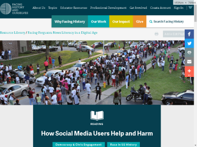 Thumbnail for How Social Media Users Help and Harm resource