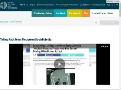 Thumbnail for Telling Fact From Fiction on Social Media resource