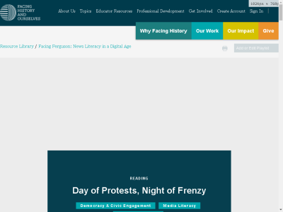 Thumbnail for Day of Protests, Night of Frenzy resource