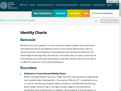 Thumbnail for Identity Charts resource