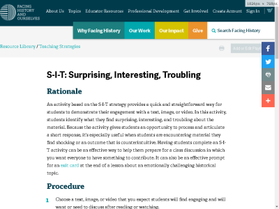 Thumbnail for S-I-T: Surprising, Interesting, Troubling resource