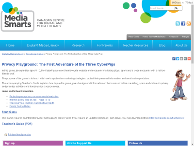 Thumbnail for Privacy Playground: The First Adventure of the Three CyberPigs resource