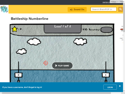 Thumbnail for Battleship Number Line Math Game resource