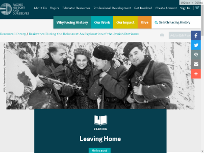 Thumbnail for Reading: Leaving Home resource