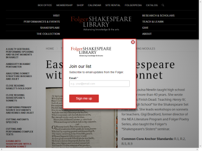 Thumbnail for Easing into Shakespeare with a Modern Sonnet resource