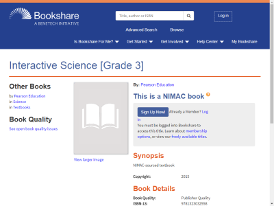 Thumbnail for Interactive Science [Grade 3] resource