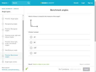 Thumbnail for Benchmark angles resource