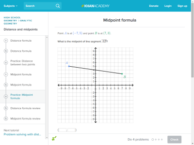 Thumbnail for Midpoint formula resource