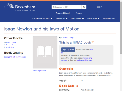 Thumbnail for Isaac Newton and his laws of Motion resource