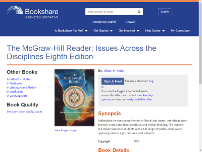 Thumbnail for The McGraw-Hill Reader: Issues Across the Disciplines Eighth Edition resource