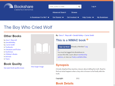 Thumbnail for The Boy Who Cried Wolf resource