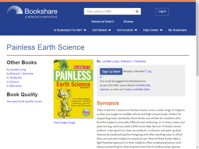 Thumbnail for Painless Earth Science resource