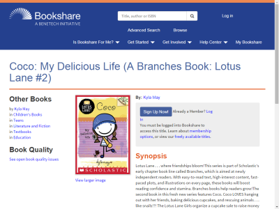 Thumbnail for Coco: My Delicious Life (A Branches Book: Lotus Lane #2) resource