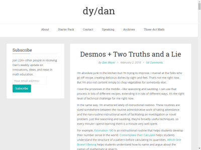Thumbnail for Desmos + Two Truths and a Lie resource