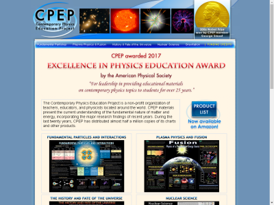 Thumbnail for CPEP: Contemporary Physics Education Project resource