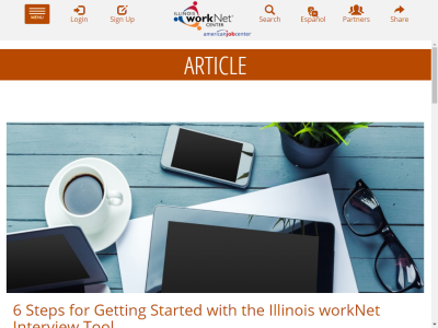 Thumbnail for 6 Steps for Getting Started with the Illinois workNet Interview Tool resource