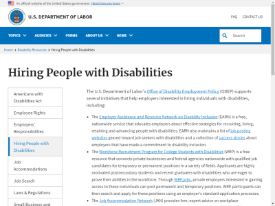 Thumbnail for Hiring People with Disabilities resource