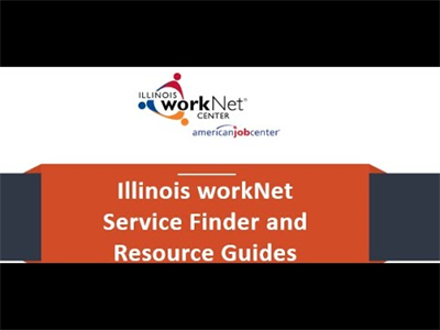 Thumbnail for Illinois workNet Service Finder and Resource Guides Demonstration resource