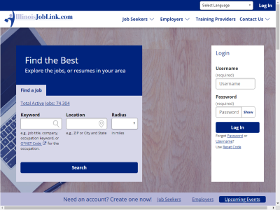 Thumbnail for Illinois JobLink resource