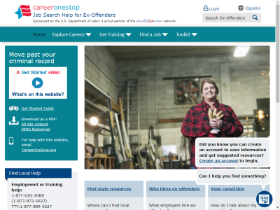 Thumbnail for Job Search Help for Ex-Offenders resource