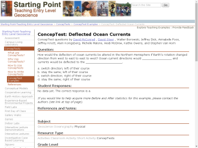 Thumbnail for ConcepTest: Deflected Ocean Currents resource