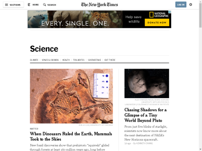Thumbnail for New York Times Science resource