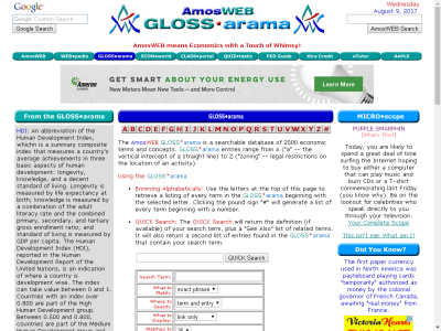 Thumbnail for AmosWeb resource