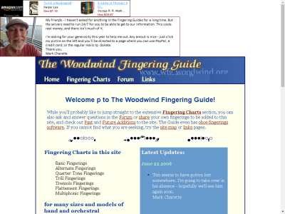 Thumbnail for The Woodwind Fingering Guide: Online Fingering Charts resource