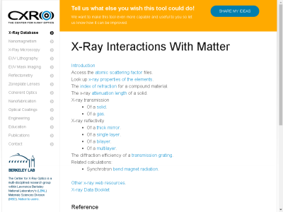 Thumbnail for X-Ray Interactions With Matter resource