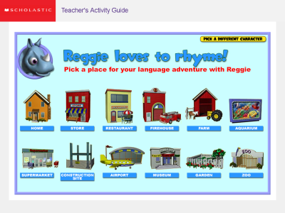 Thumbnail for Reggie Loves to Rhyme resource