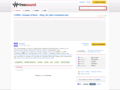 Thumbnail for Sound -IGing 39a After Completion resource