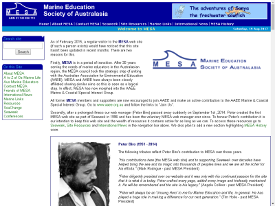 Thumbnail for Marine Education Society of Australasia, Inc. (MESA) resource